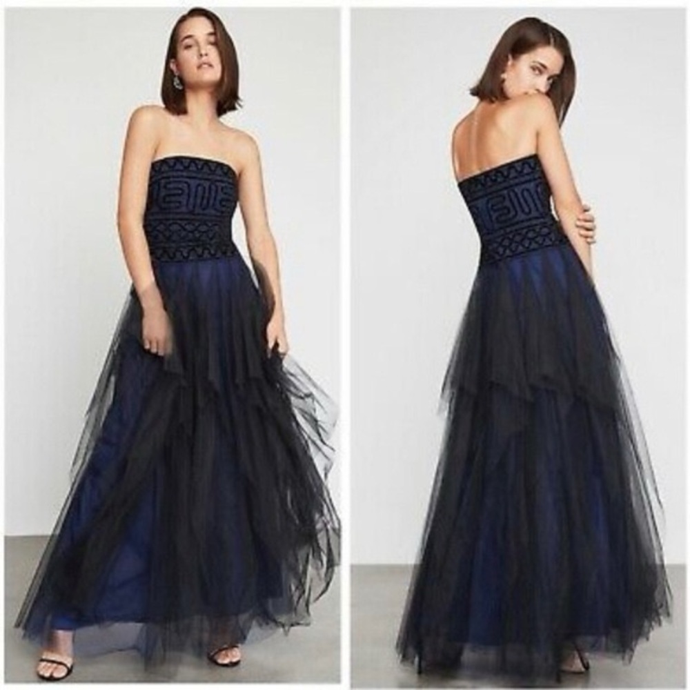 Black Bebe Princess Gown
